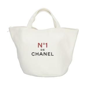 Chanel Novelty No.1 Canvas Tote Bag